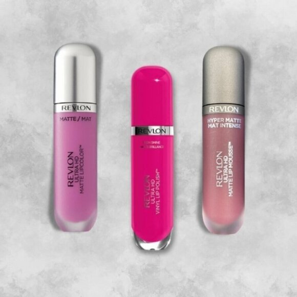Revlon Collection Ultra HD Matte Lipcolor Vinyl Lip Polish Matte Lip Mousse W OS - Picture 1 of 3